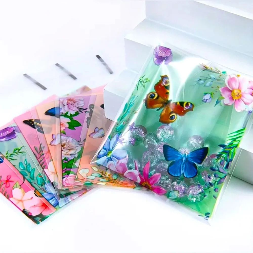 25 Butterfly Self Adhesive Cellophane Bags